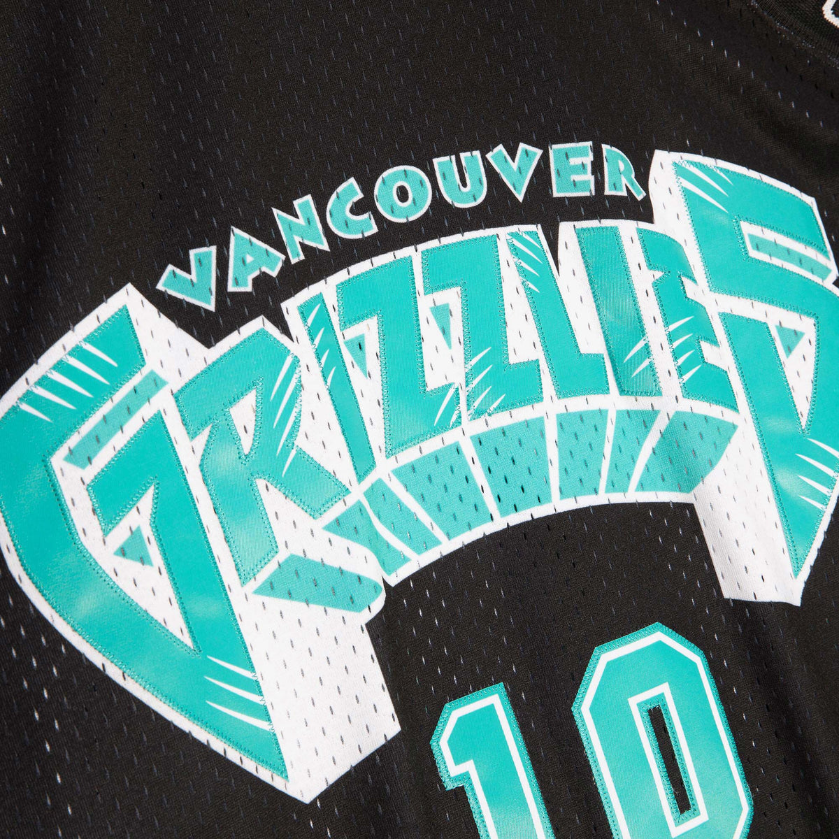 Mike Bibby Vancouver Grizzlies 1998 Team Color Swingman Jersey - Black