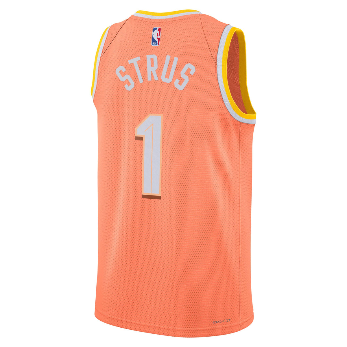 Max Strus Cleveland Cavaliers 2025/26 City Edition Swingman Jersey - Orange - Unisex