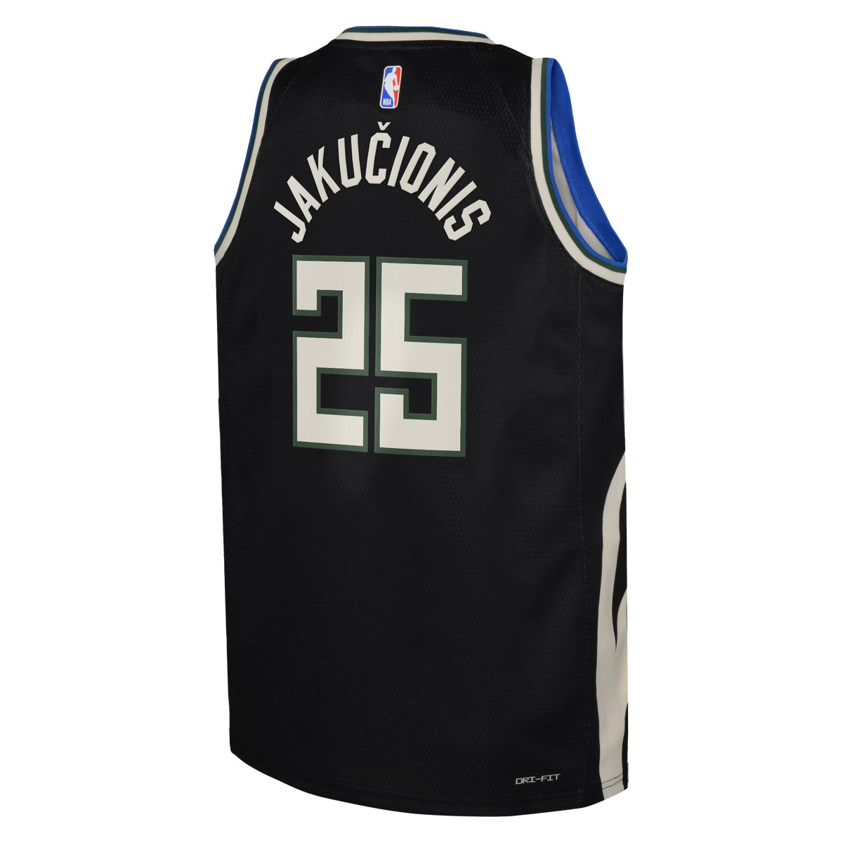 Kasparas Jakučionis Milwaukee Bucks Statement Edition Swingman Jersey - Hunter Green - Youth