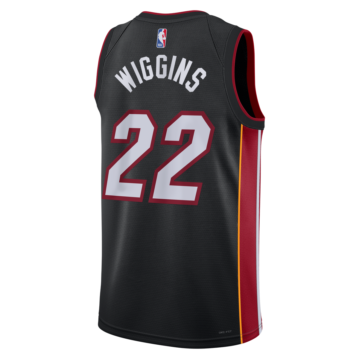 Andrew Wiggins Miami Heat Icon Edition Swingman Jersey - Black - Unisex