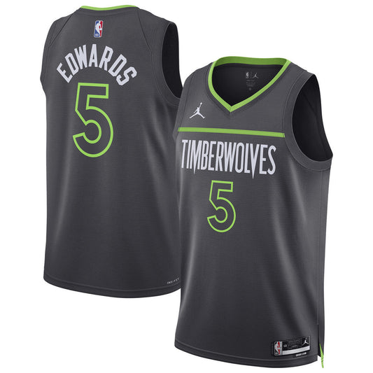 Anthony Edwards Minnesota Timberwolves Swingman Statement Jersey - Unisex