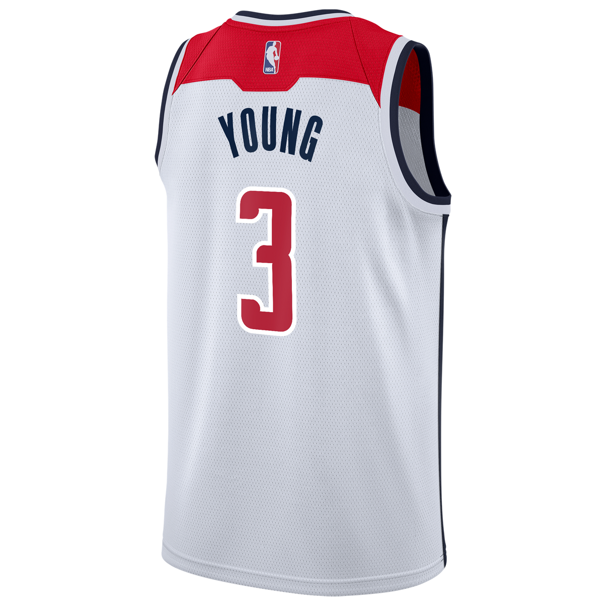 Trae Young Washington Wizards Association Edition Swingman Jersey - White - Youth