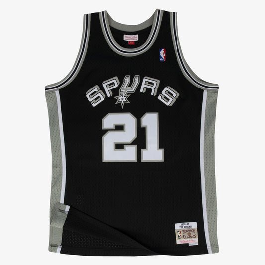 Tim Duncan San Antonio Spurs 1998-99 Swingman Road Jersey