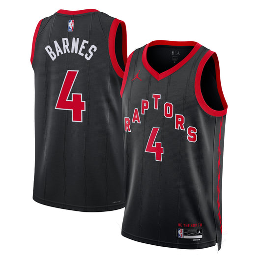 Scottie Barnes Toronto Raptors Statement Edition Swingman Jersey - Black - Unisex