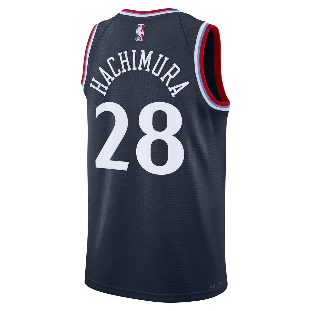 Rui Hachimura Los Angeles Clippers Icon Edition Replica Swingman Jersey - Navy - Youth