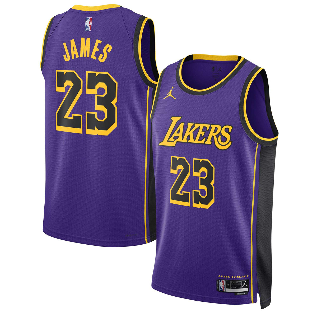 LeBron James Los Angeles Lakers Statement Edition Swingman Jersey - Unisex