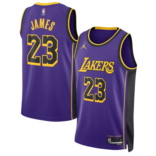 LeBron James Los Angeles Lakers Statement Edition Swingman Jersey - Unisex