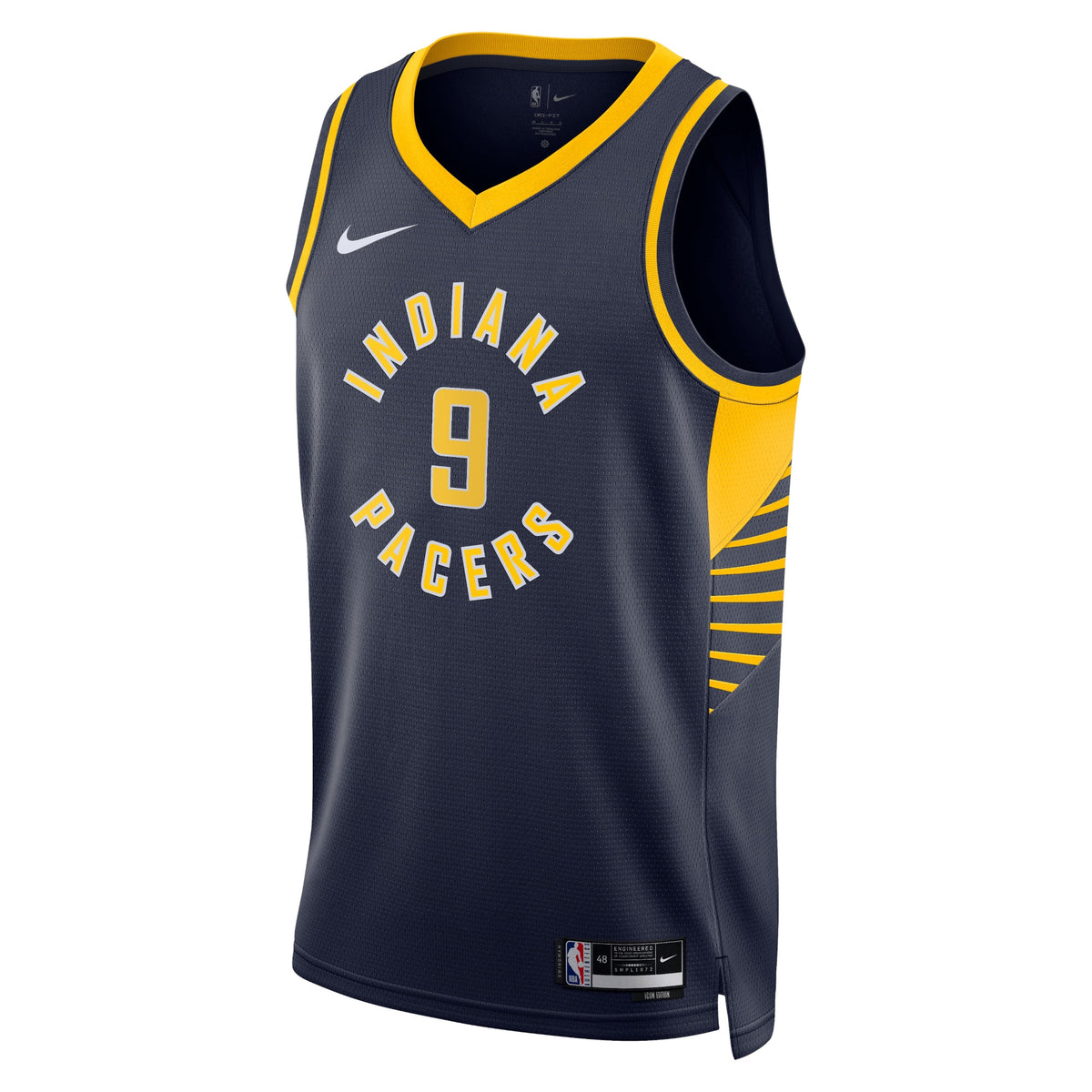 T.J. McConnell Indiana Pacers Icon Edition Swingman Jersey - Navy - Unisex