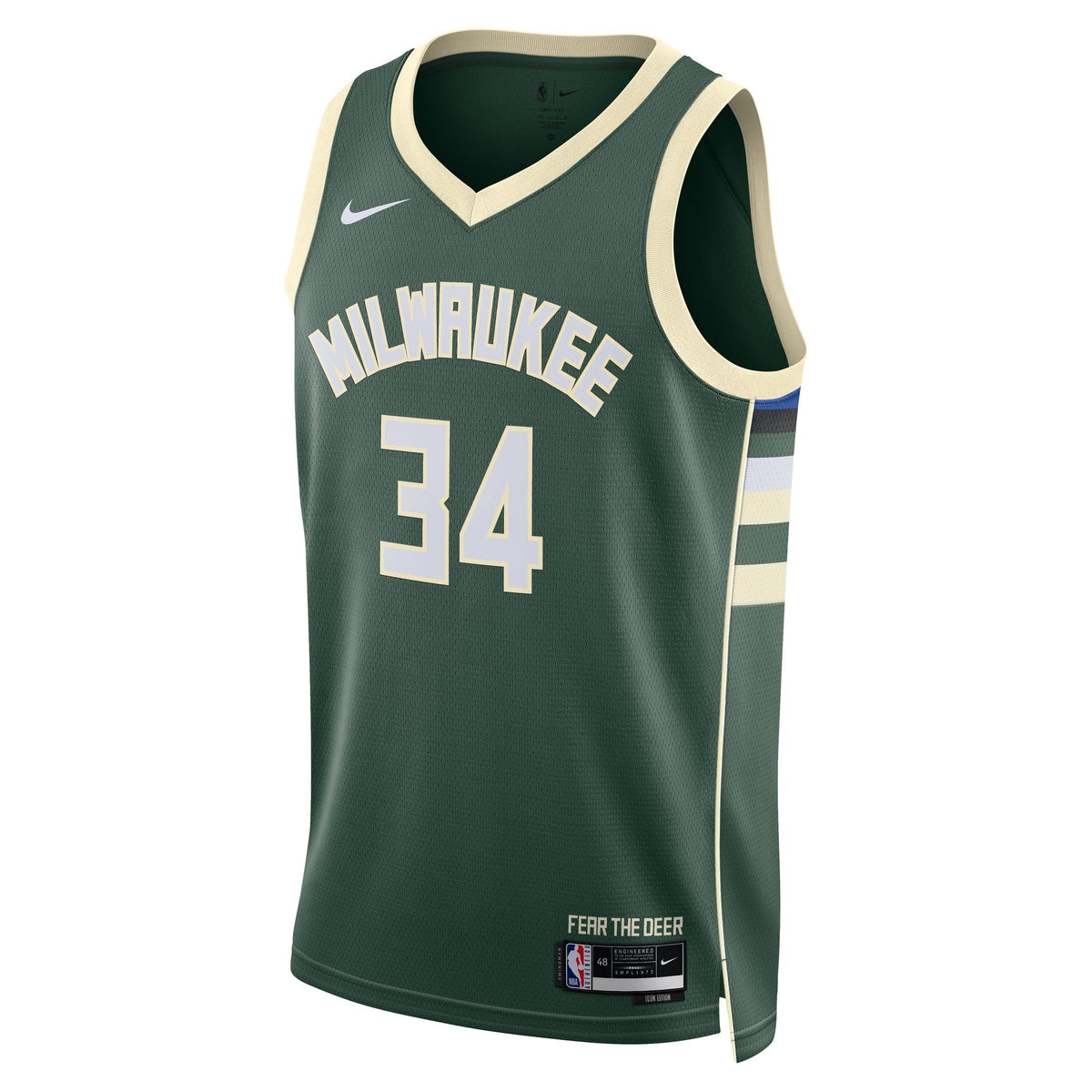 Giannis Antetokounmpo Milwaukee Bucks Dri-Fit Swingman Jersey