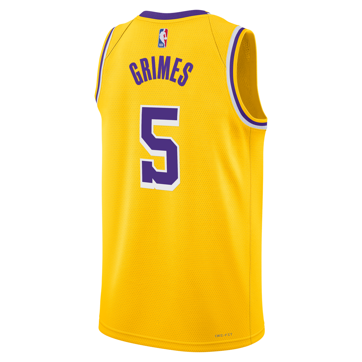 Quentin Grimes Los Angeles Lakers Icon Edition Swingman Jersey - Gold - Unisex