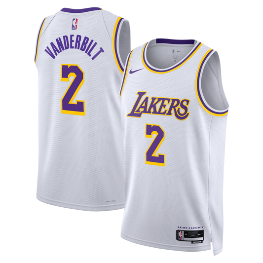 Jarred Vanderbilt Los Angeles Lakers Association Edition Swingman Jersey - White - Unisex