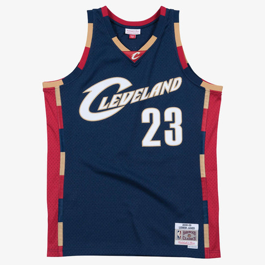 LeBron James Cleveland Cavaliers 2008-09 Hardwood Classics Swingman Jersey - Mens