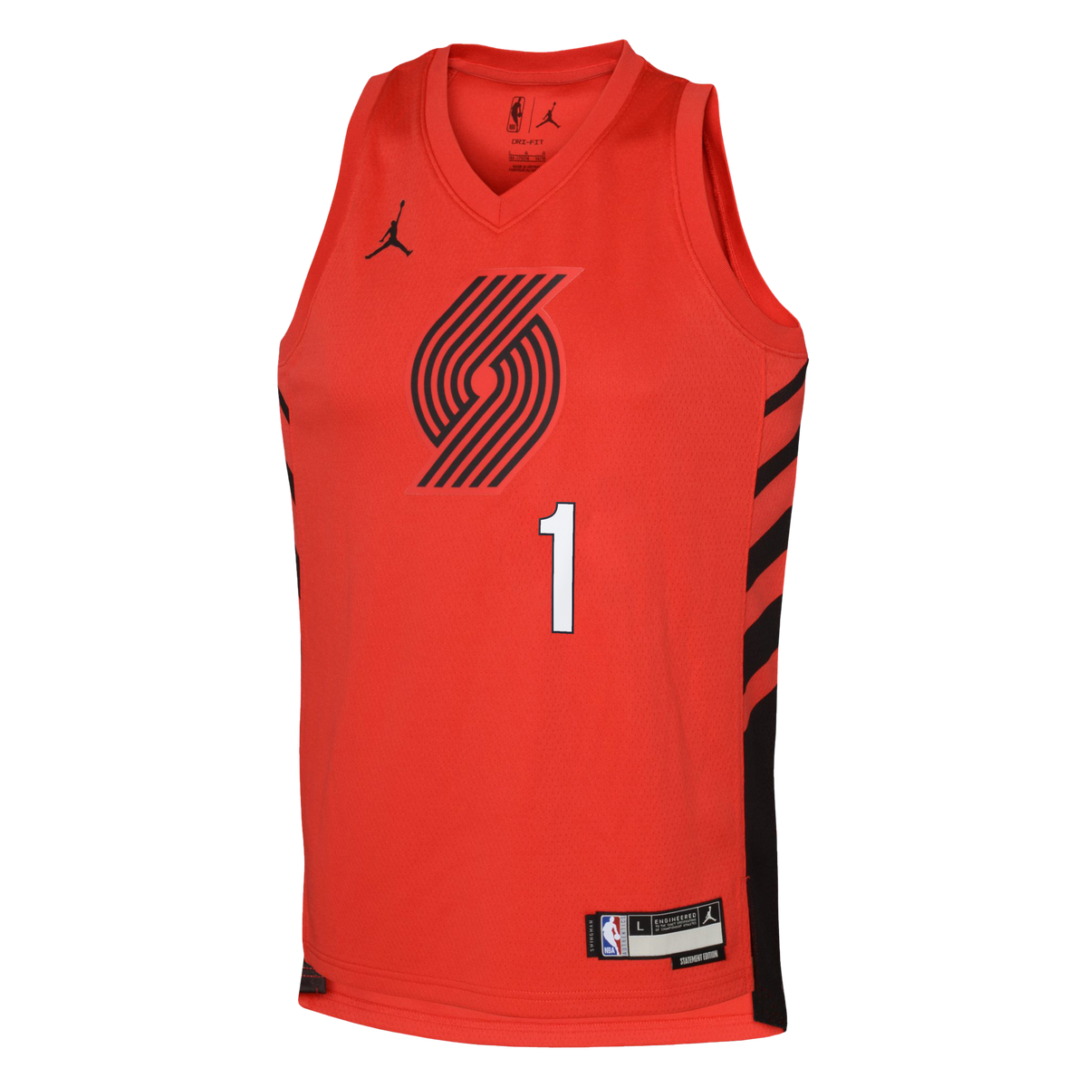 Ja Morant Portland Trail Blazers Statement Edition Swingman Jersey - Red - Youth