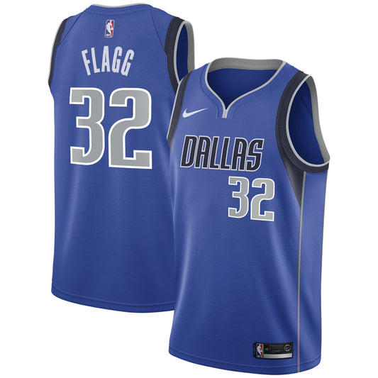 Cooper Flagg Dallas Mavericks 2025 Icon Edition Swingman Jersey - Blue - Youth