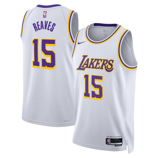 Austin Reaves Los Angeles Lakers Association Edition Swingman Jersey - White - Unisex