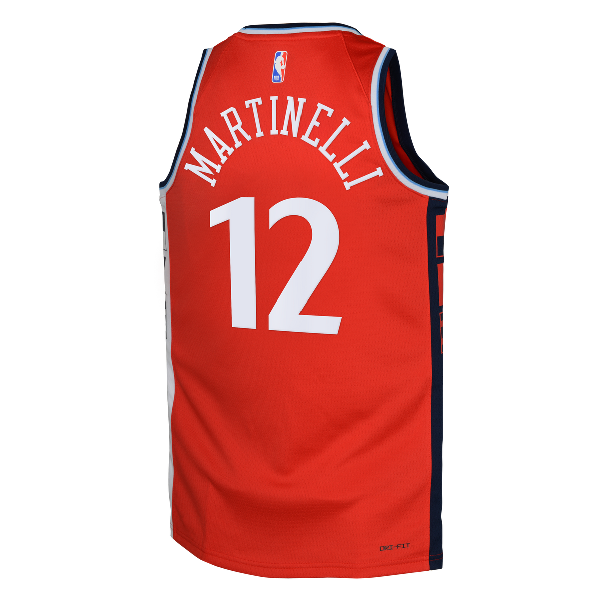 Nick Martinelli Los Angeles Clippers Statement Edition Swingman Jersey - Red - Youth