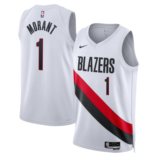 Ja Morant Portland Trail Blazers Association Edition Replica Swingman Jersey - White - Unisex