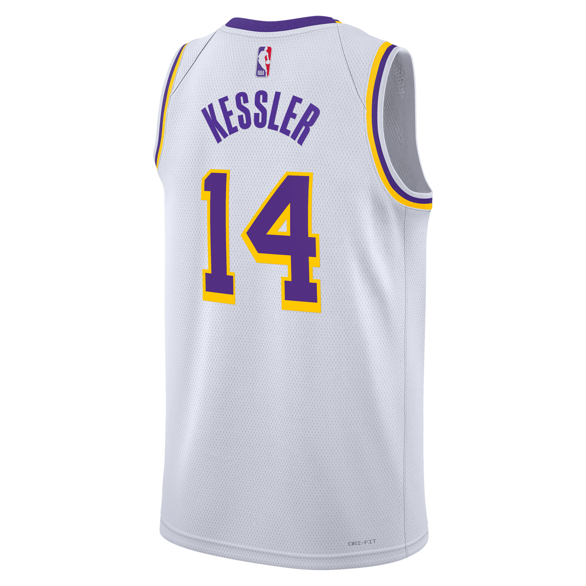 Walker Kessler Los Angeles Lakers Association Edition Swingman Jersey - White - Unisex