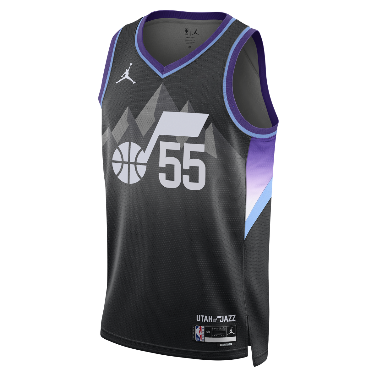 John Konchar Utah Jazz Statement Edition Swingman Jersey - Black - Unisex