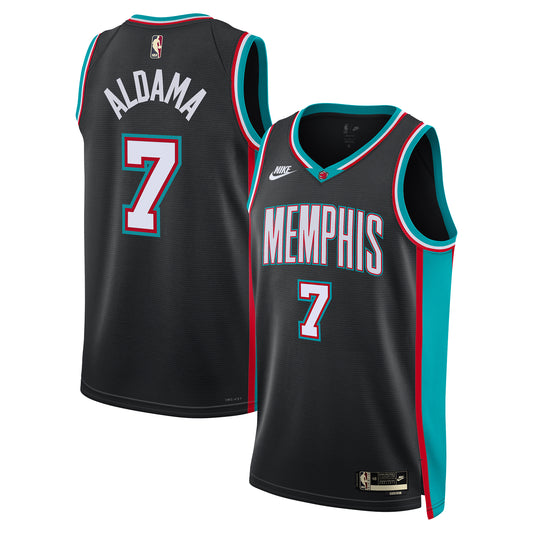 Santi Aldama Memphis Grizzlies Classic Edition Jersey - Black - Unisex