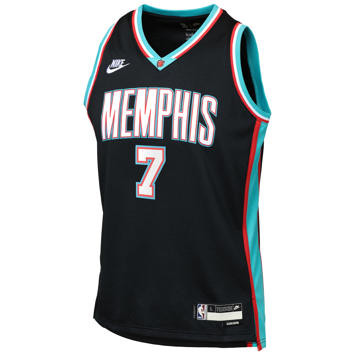 Santi Aldama Memphis Grizzlies Classic Edition Jersey - Black - Youth