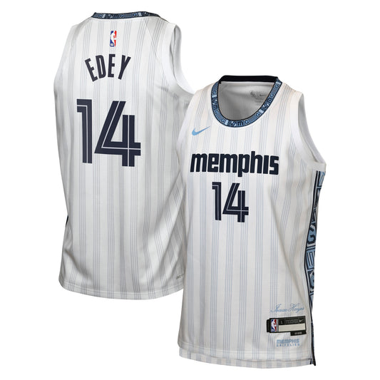 Zach Edey Memphis Grizzlies 2025/26 City Edition Swingman Jersey - Gray - Youth
