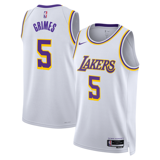 Quentin Grimes Los Angeles Lakers Association Edition Swingman Jersey - White - Unisex