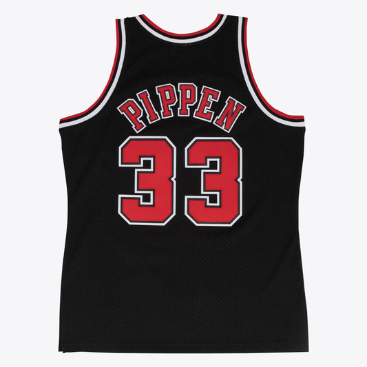 Scottie Pippen Chicago Bulls 1997-98 Hardwood Classics Swingman Alternate Jersey - Black - Mens