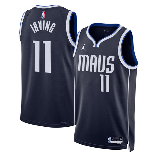 Kyrie Irving Dallas Mavericks Statement Edition Swingman Jersey - Navy - Unisex